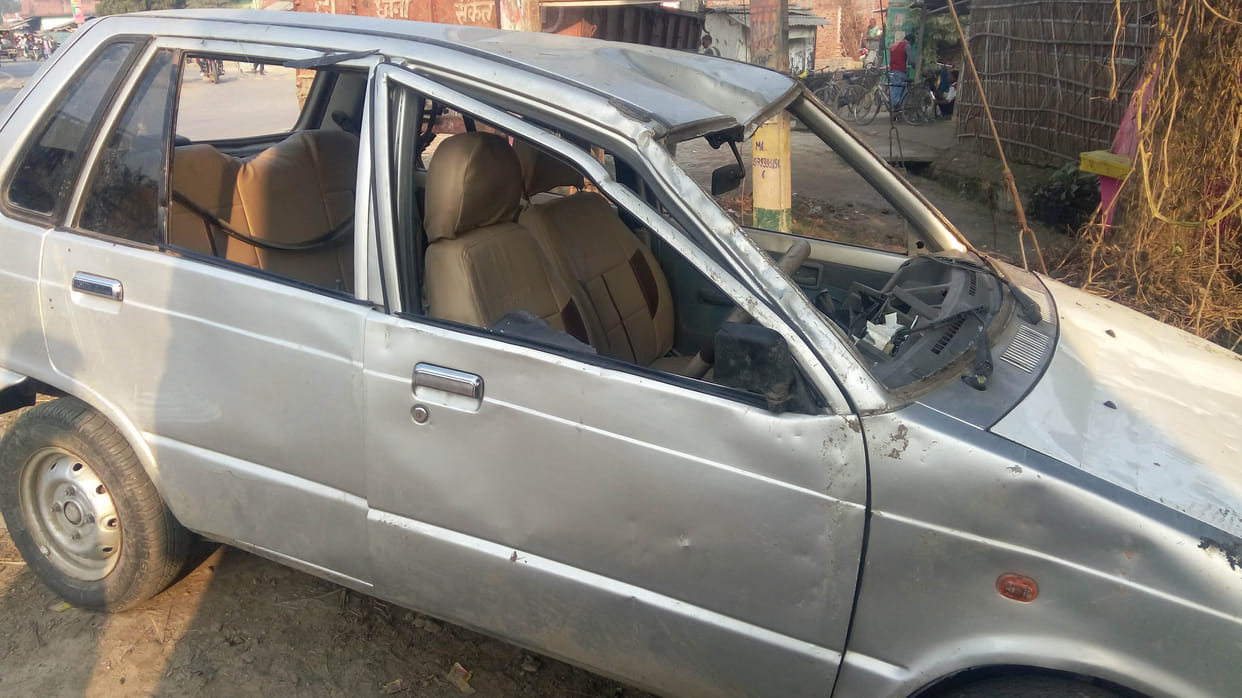 Attack on members of Hindu organization