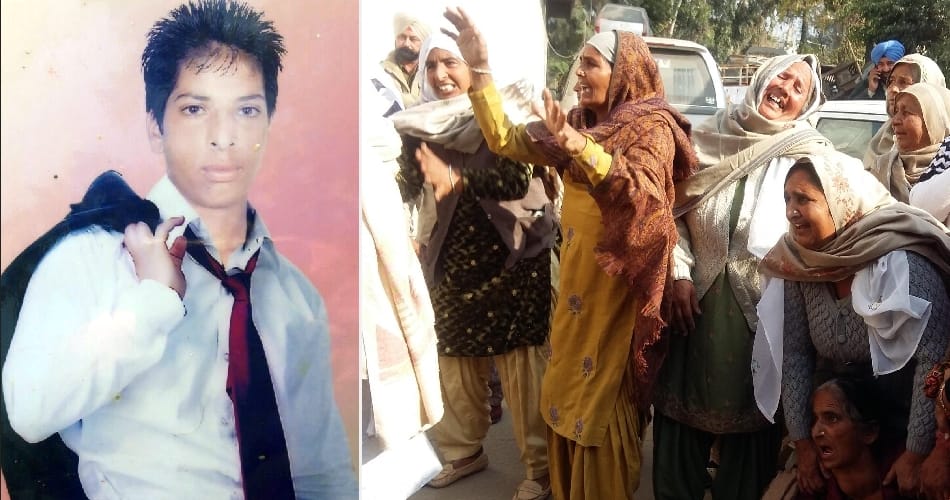 boy committed hanging suicide in police station at amritsar, was in custody in double murder case