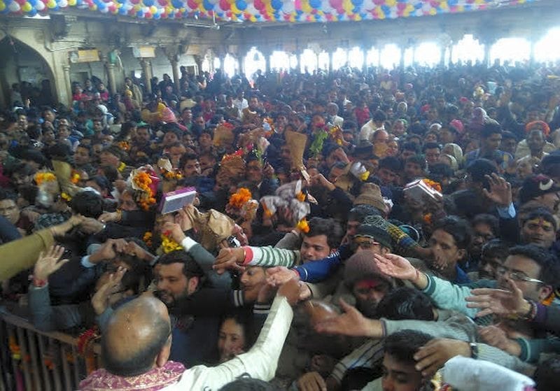 new year cellibration in barsana