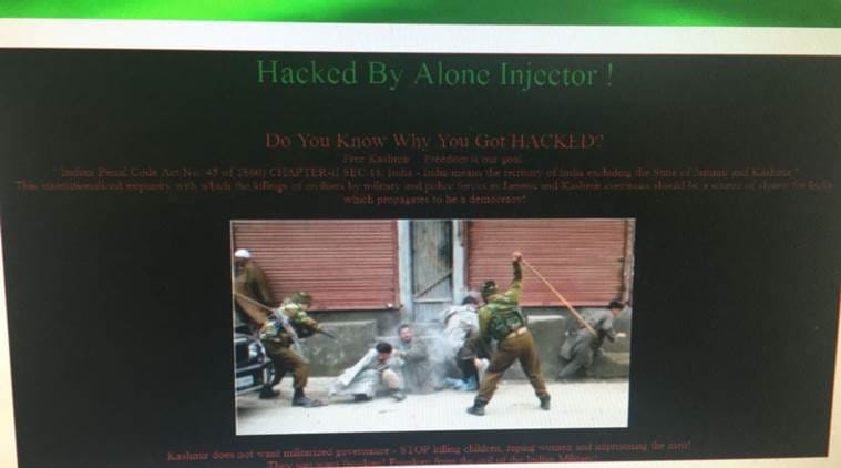 NSG website hacked defaced with derogatory message against PM Modi