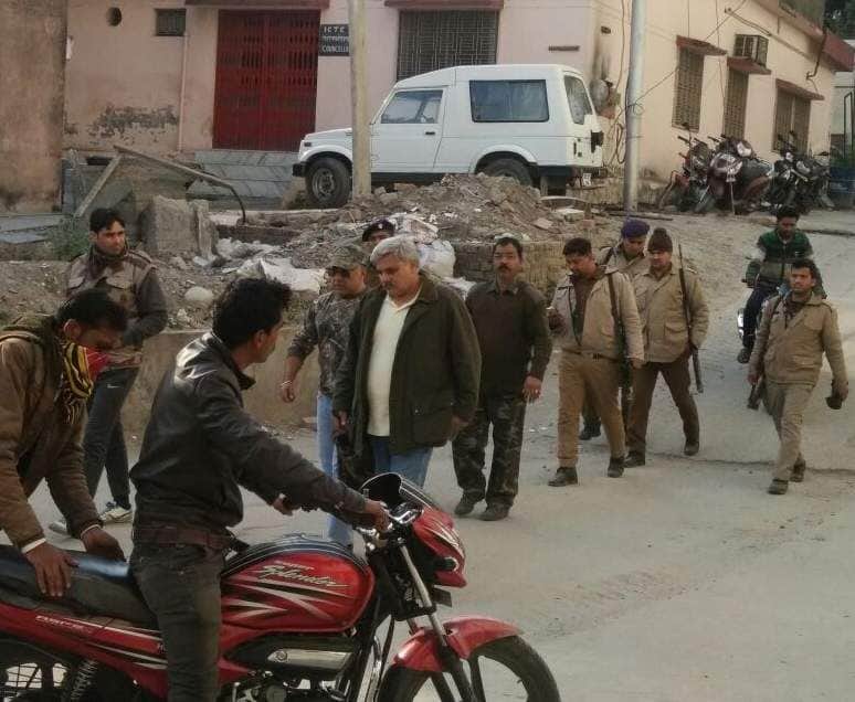 illegal party on new year first day, 16 arrested