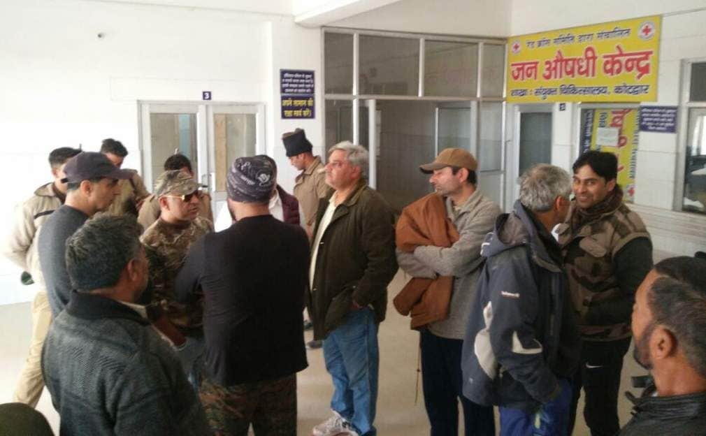 illegal party on new year first day, 16 arrested