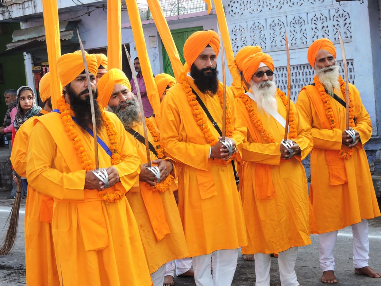Nagar Kirtan Sikh Sangat drew in
