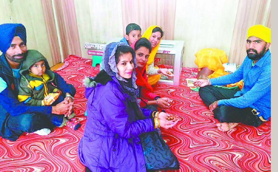 Sririta Sahib pilgrims arrived in large numbers
