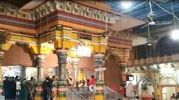 Reduced earnings of temples, mosques as before