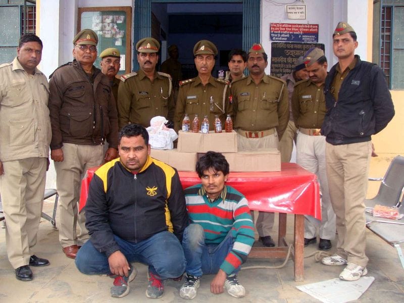 The truck was found in the province of non-alcohol