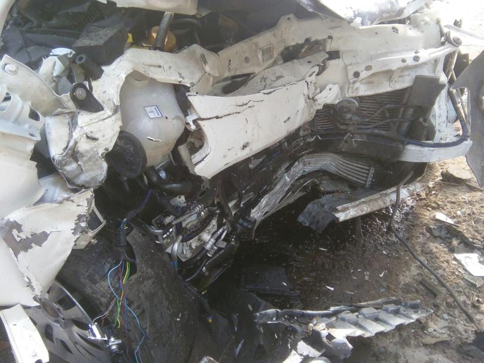 three people killed in road accident at bathinda on new year first day