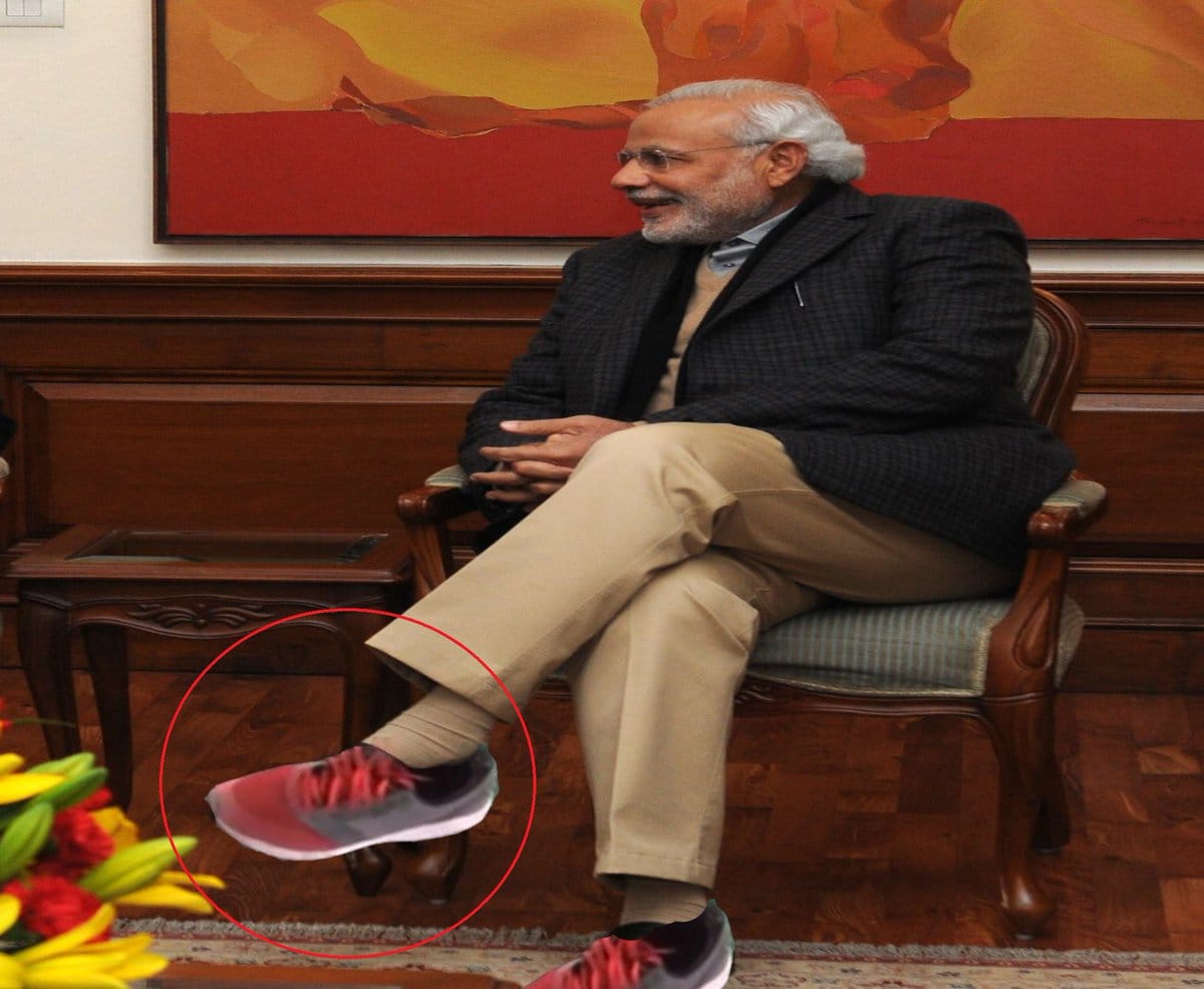 After throwing a shoe on Kejriwal, jokes on social media