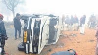 10 injured in accident, three serious