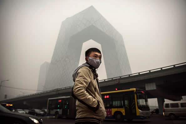New Year celebrations fade in China due to heavy pollution