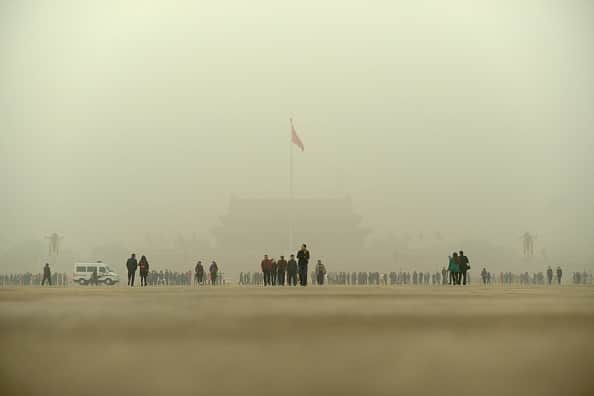 New Year celebrations fade in China due to heavy pollution