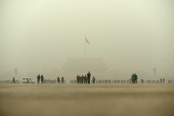 New Year celebrations fade in China due to heavy pollution