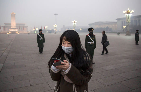 New Year celebrations fade in China due to heavy pollution