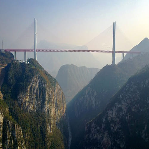 The World's Highest Bridge Will Open in China