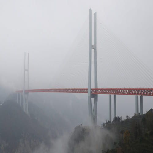 The World's Highest Bridge Will Open in China
