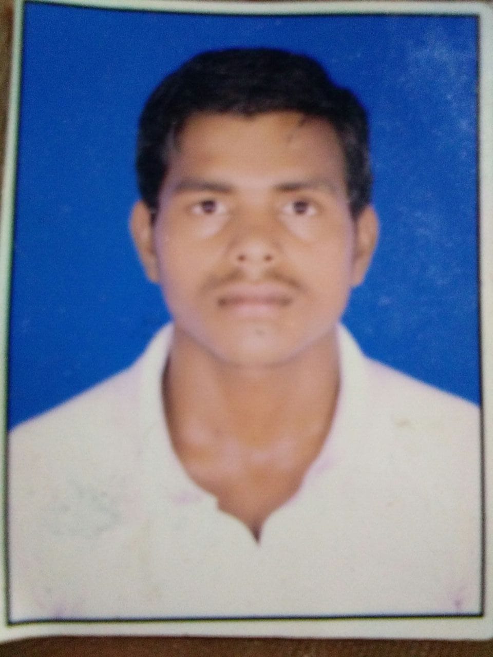 The young man was shot in the head
