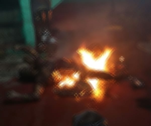 Property destroy in fire
