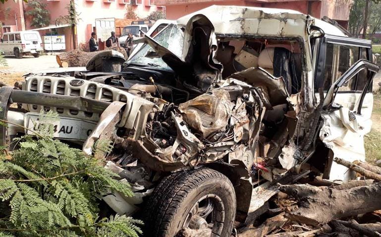  Four killed in truck parked SUV entered, two injured