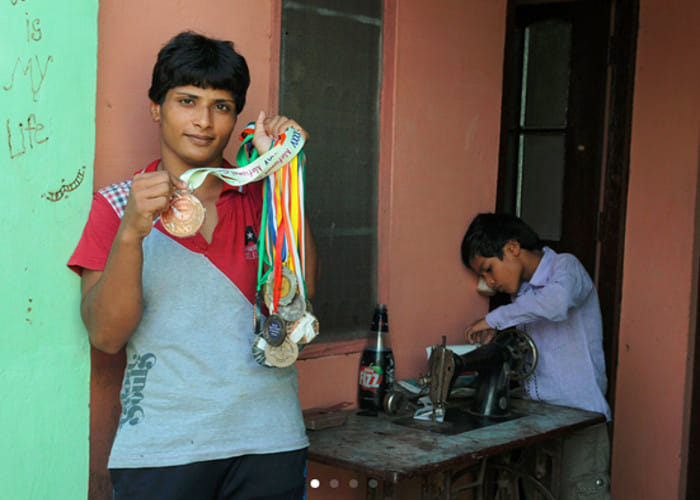amazing success story of international wrestler neetu like aamir khan dangal