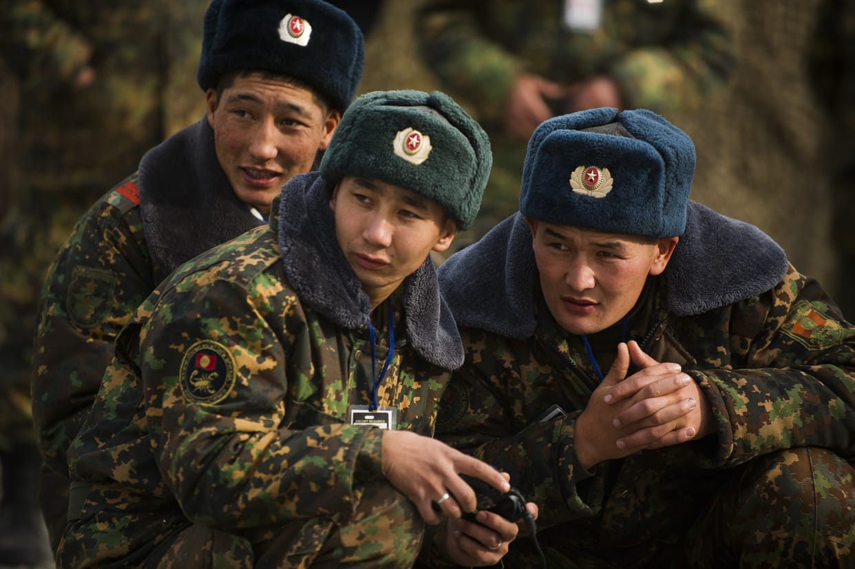 Persons of Indian Origin had key positions in the army of Kyrgyzstan