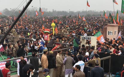 prime minister narendra modi speech in lucknow rally important points