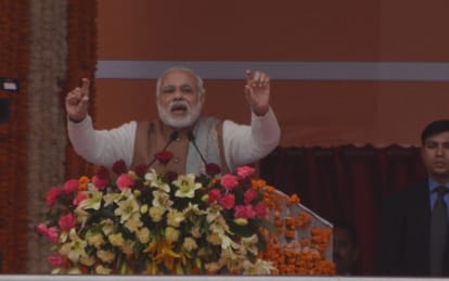 pm modi lucknow visit before up election