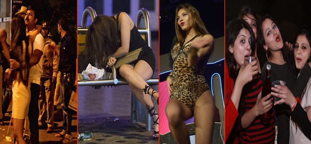 After the celebration continued vomiting and fights, it was the UK-Bangalore sight