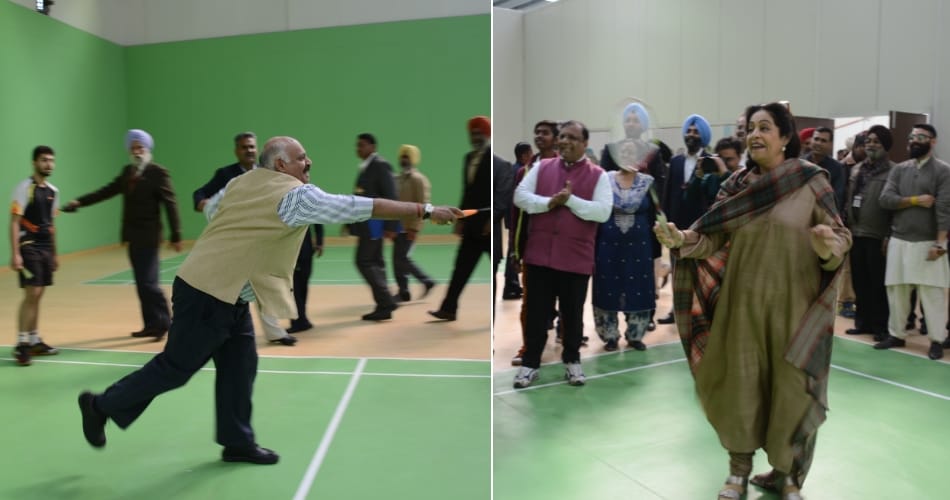 First Sports Complex, MP Kirron kher, administrator VP Singh badnaur