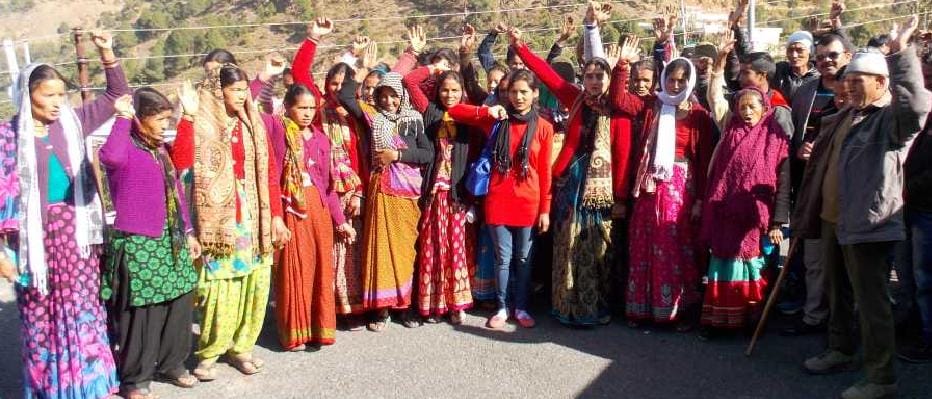 The villagers sought road Bageshwar