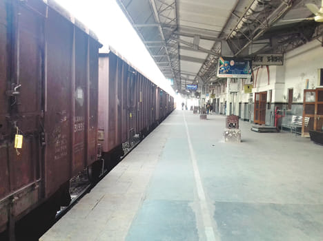 Goods train driver has left