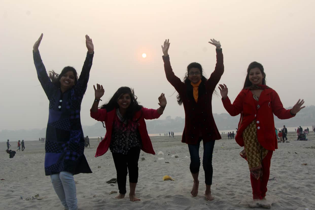 weather effected with eastern wind, varanasi get some relief