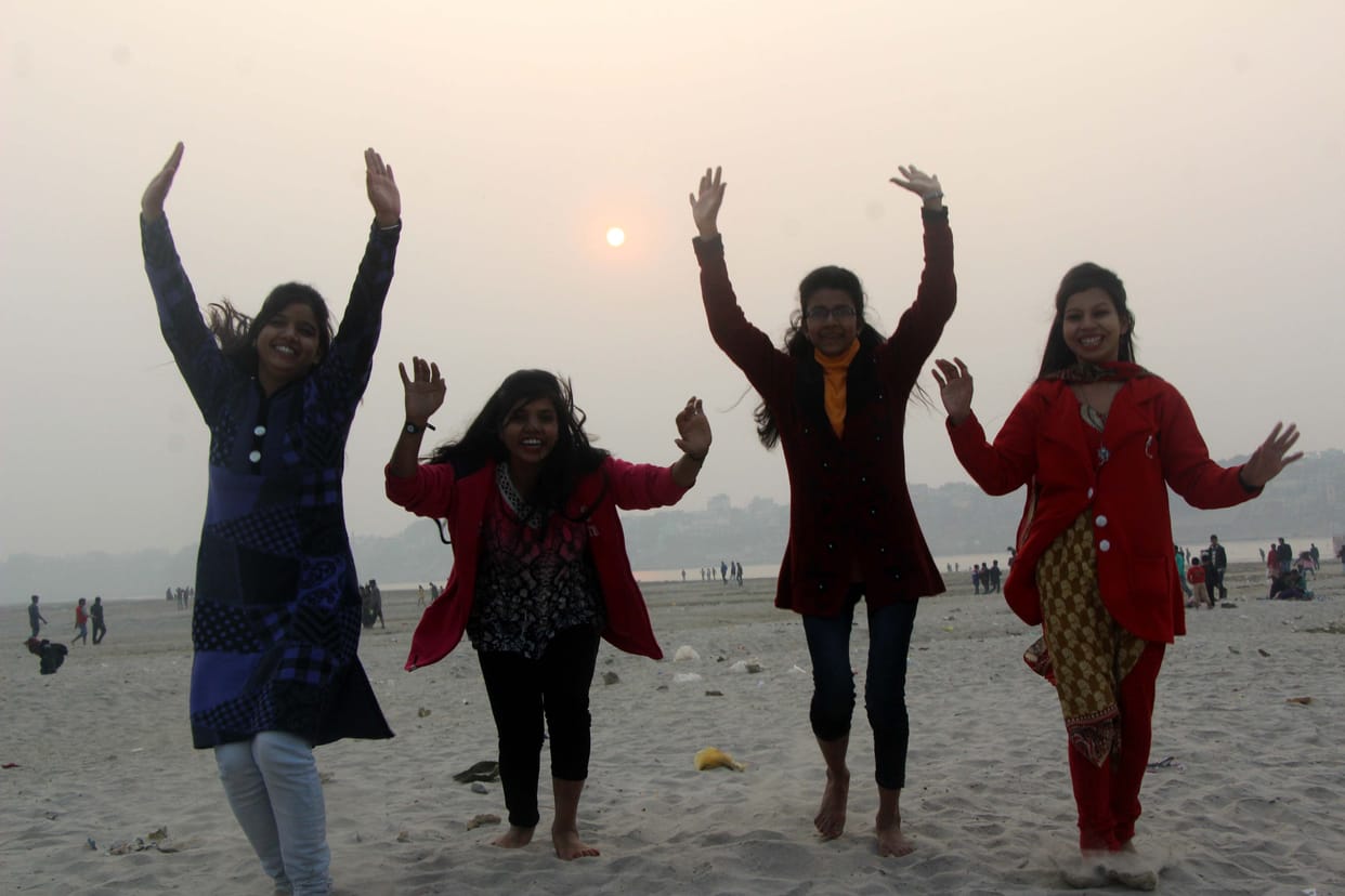 weather effected with eastern wind, varanasi get some relief