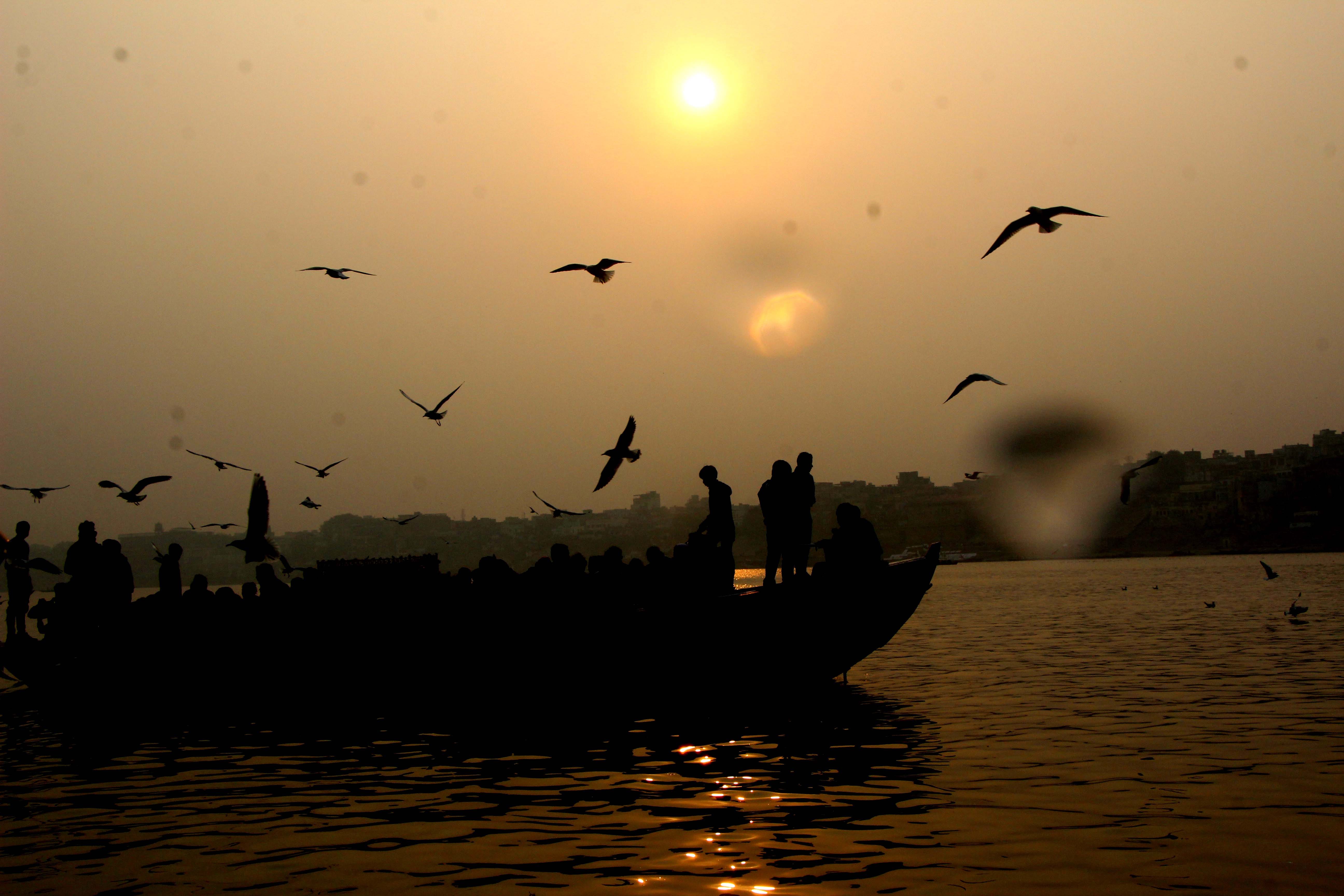 weather effected with eastern wind, varanasi get some relief