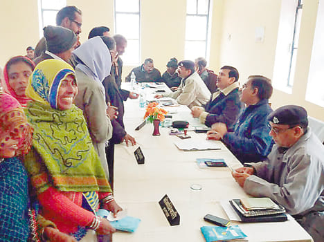 Tehsil Day dominated the issue of ration and power