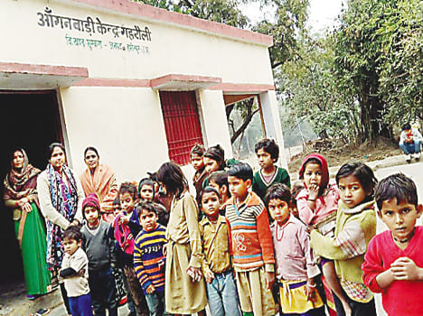Anganwadi centers leisure demand in the cold