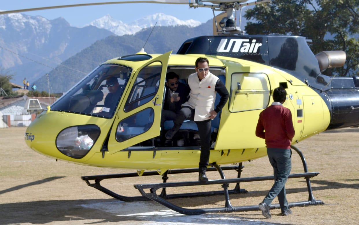 Goepshwar air service out of the air on the first day