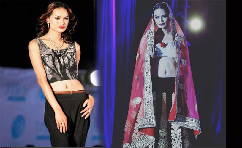 Nepal's first trans model to walk the ramp at Lakme Fashion Week in Mumbai