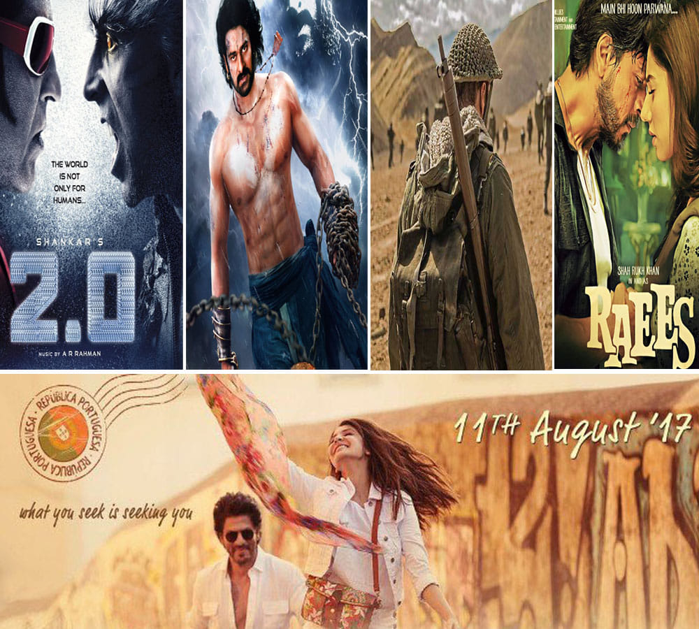 Big movies set to release in 2017
