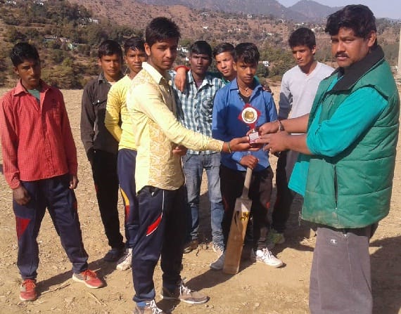 Cricketers honored