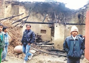 fire attack kaushambi
