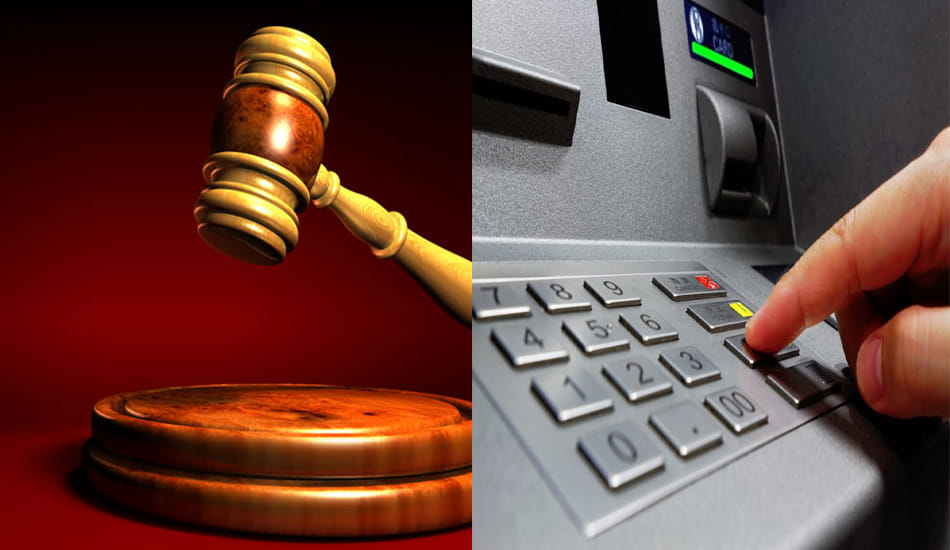 bank funds atm were five thousand