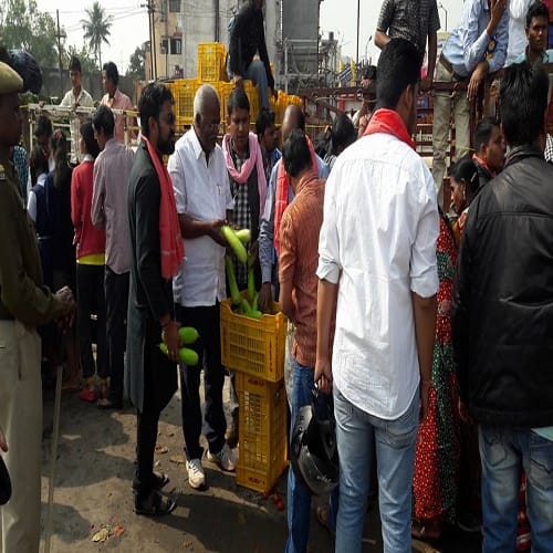 Farmers in Raipur distribute their produce for free after prices of vegetables dip post