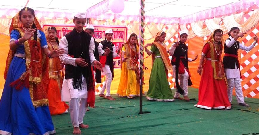 Garuda cultural presentation at school