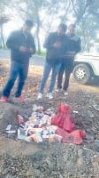 fatehabad, 40 thoushand medicine in road side, expired ,  fatehabad,  harayana