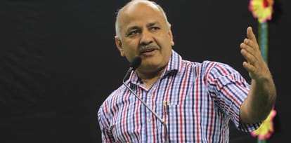 manish sisodia declares kejriwal as punjab next cm candidate in mohali rally