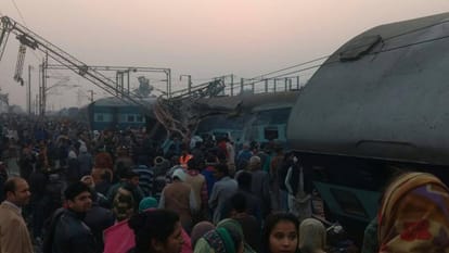 sealdah ajmer accident four officers suspended