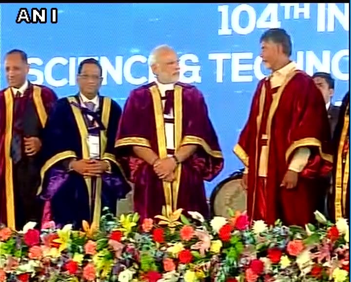 PM Modi inaugurate 104th Indian Science Congress