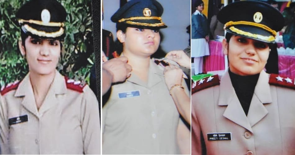 women's day, three sisters lieutenant in indian army