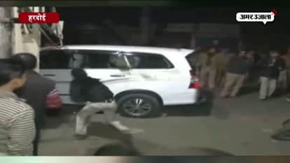 SP minister driver arrested on hint-and-run