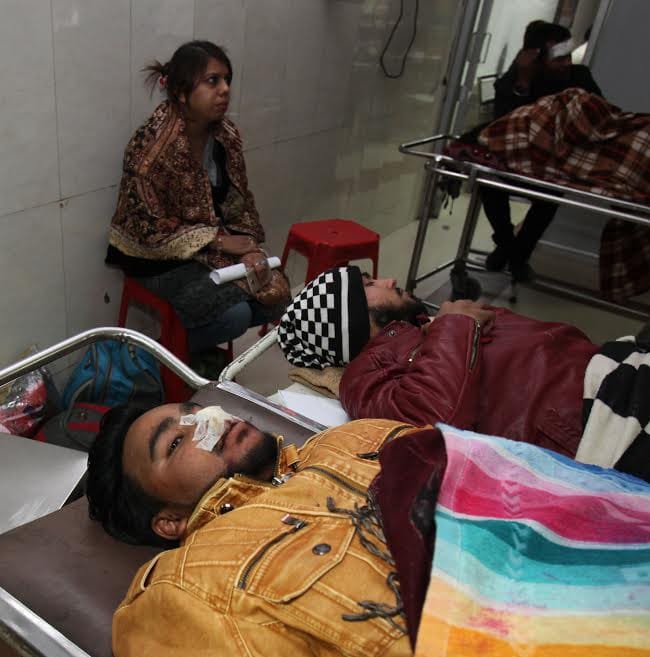 tourists bus accident at chandigarh, many people critically injured